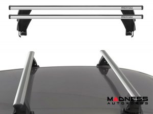 Alfa Romeo Tonale Roof Rack Cross Bars - for models w/o factory roof rails - Silver